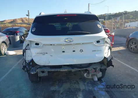 2023 Hyundai Santa Fe Hybrid Blue из США, поврежденный, VIN 5NMS2DA16PH001133